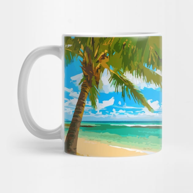 Palm Beach Morning by Glenn Landas Digital Art